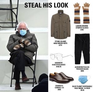 Steal His Look Bernie Sanders - Steal His Look