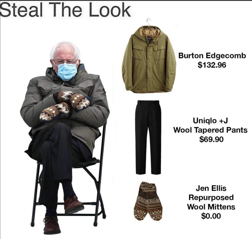 Steal His Look Bernie Sanders - Steal His Look