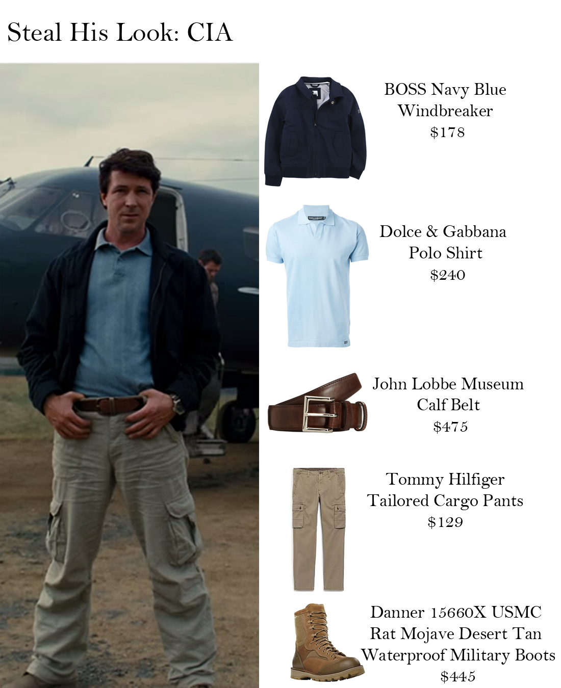 Steal his look CIA