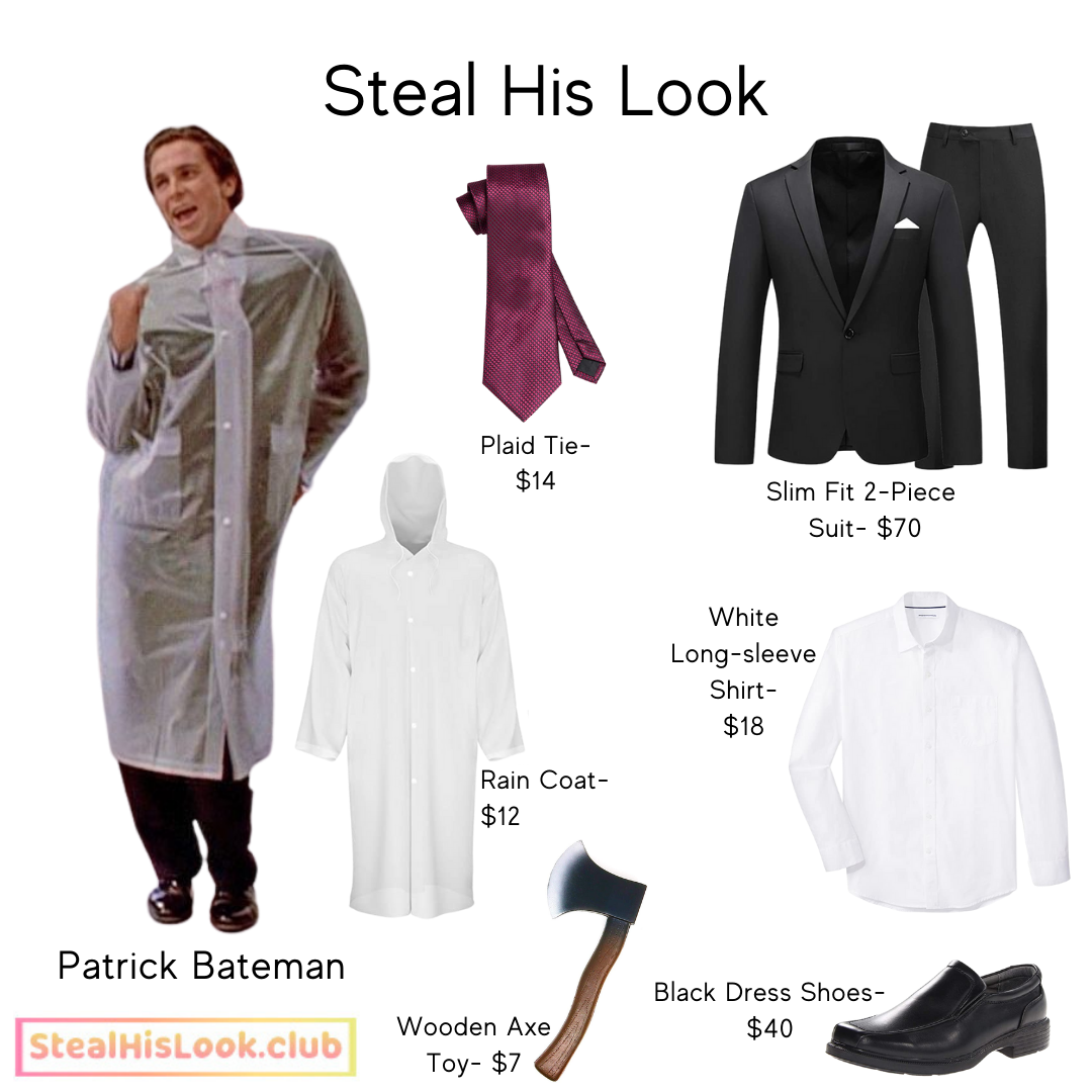 Steal His Look Patrick Bateman From American Psycho Steal His Look