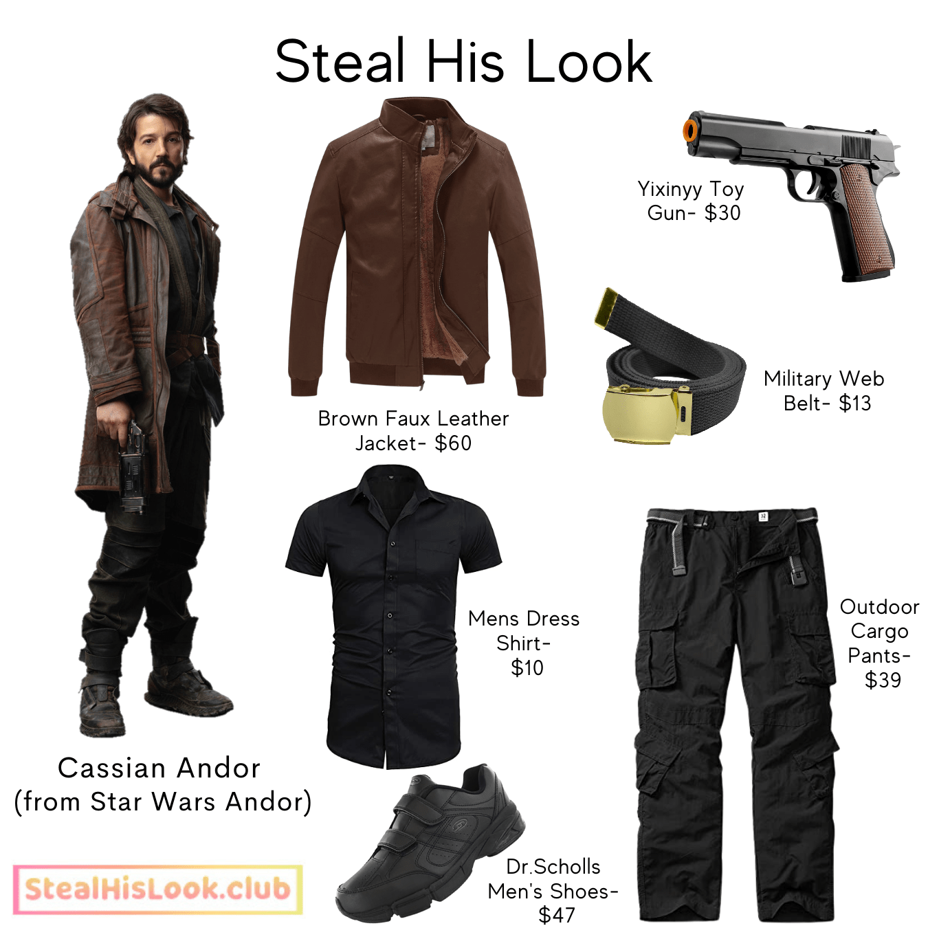 Steal His Look: making a costume for Star Wars’ Cassian Andor - Steal ...