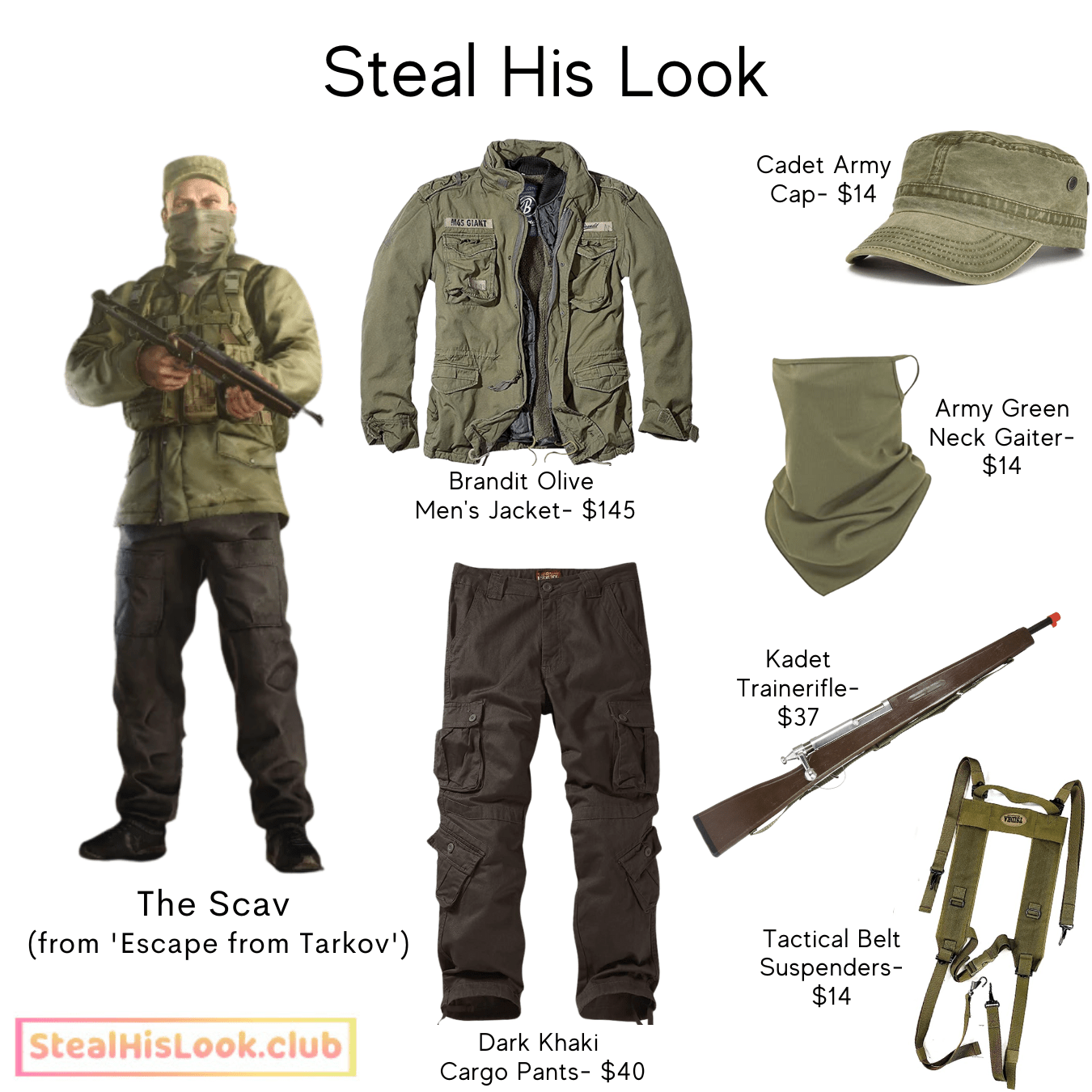 Steal His Look: The-Scav-from-Escape-from-Tarkov
